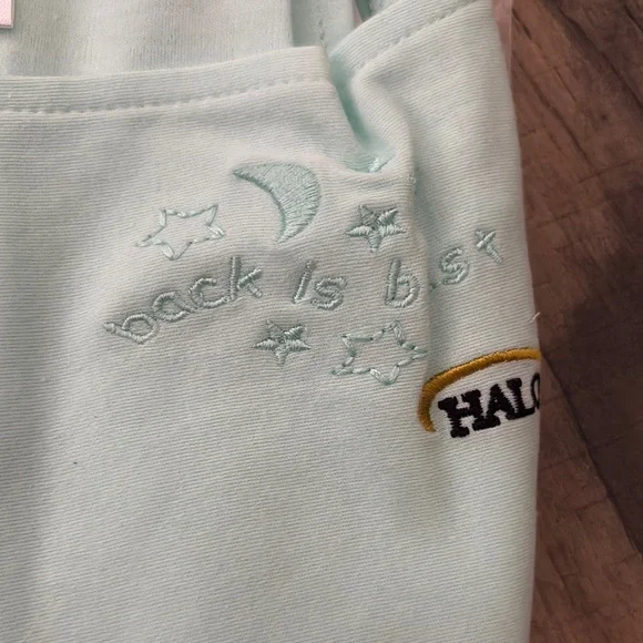 Halo Preemie Cotton Swaddle  in Mint New - Picture 3 of 3